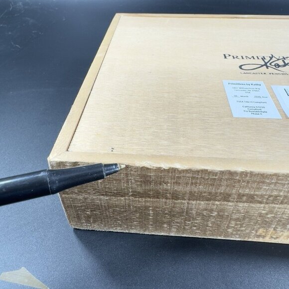 Primitives By Kathy Folk Art Sign Travel Find Yourself Wood Lancaster 2000 VTG - Picture 7 of 10